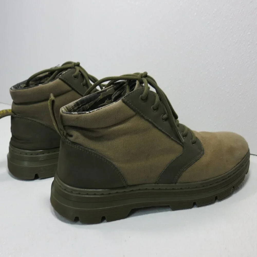 Dr. Martens UK 9 Leather Canvas Boots Footwear Shoes Men's Botas Shoes US 10